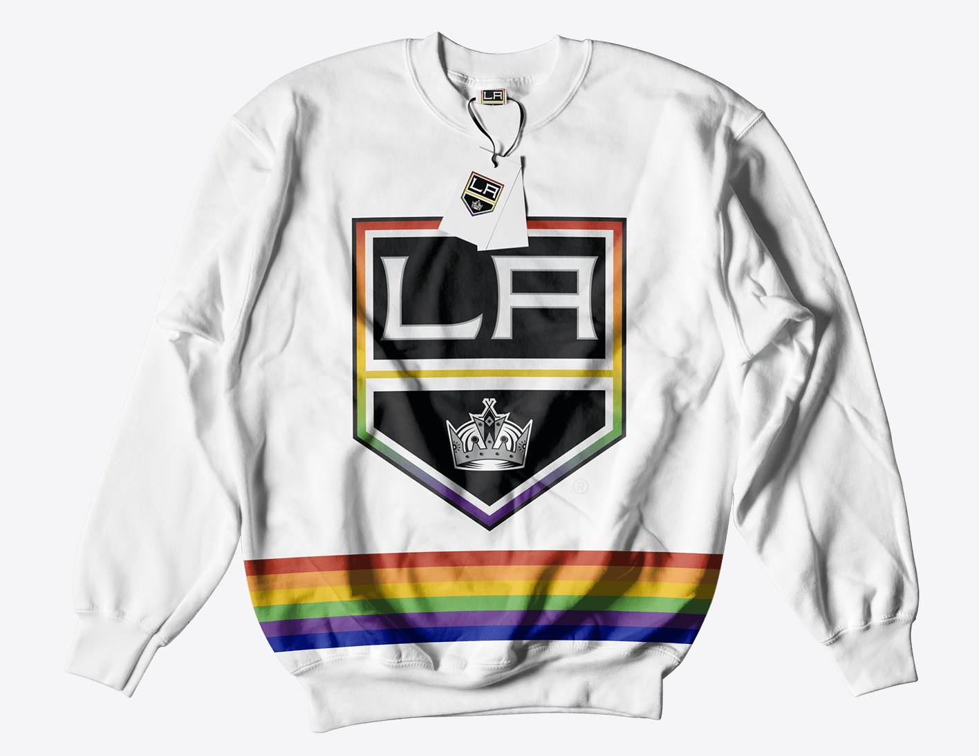 The LA Kings Pride Night sweater