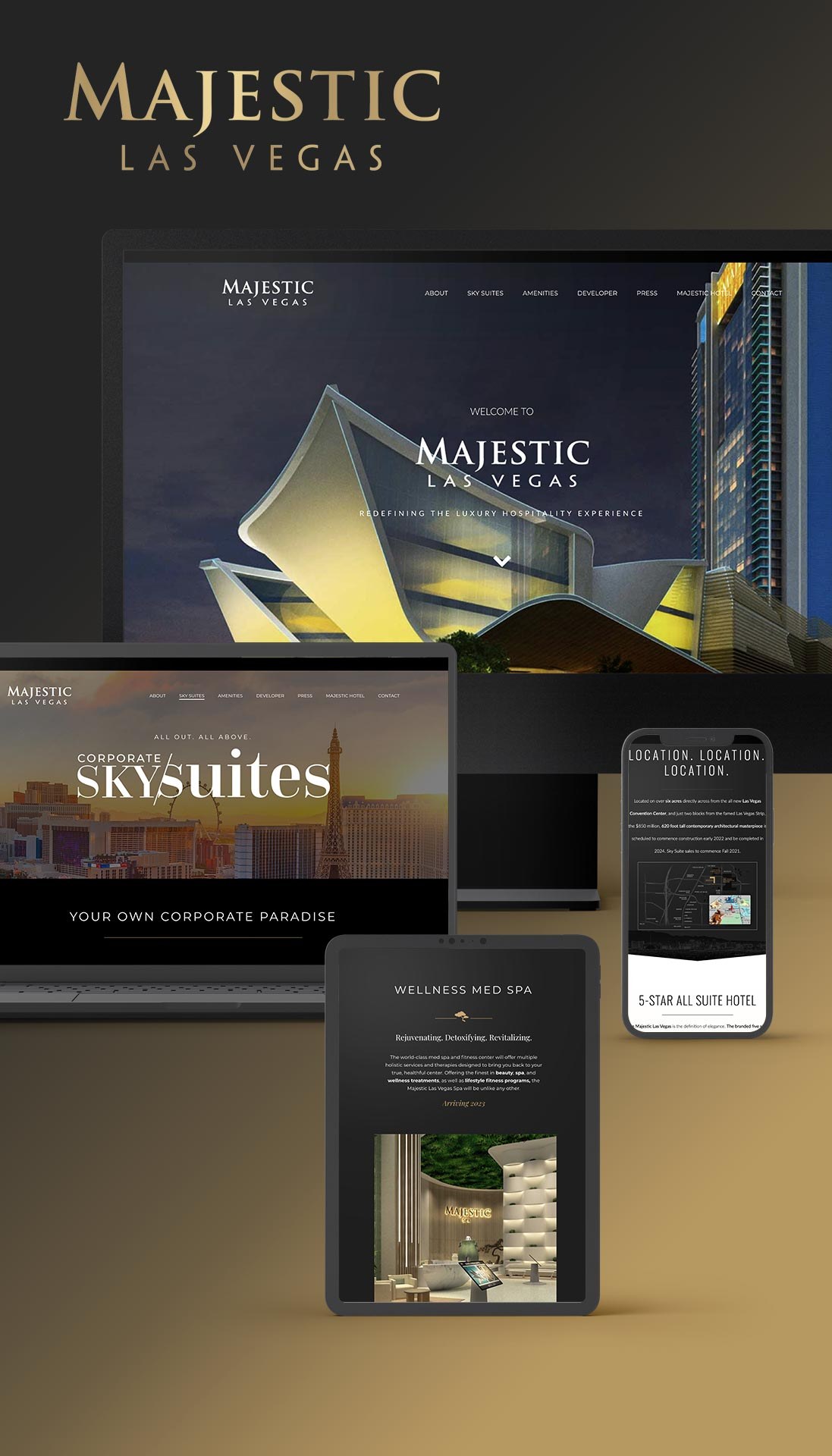 The Majestic Las Vegas site