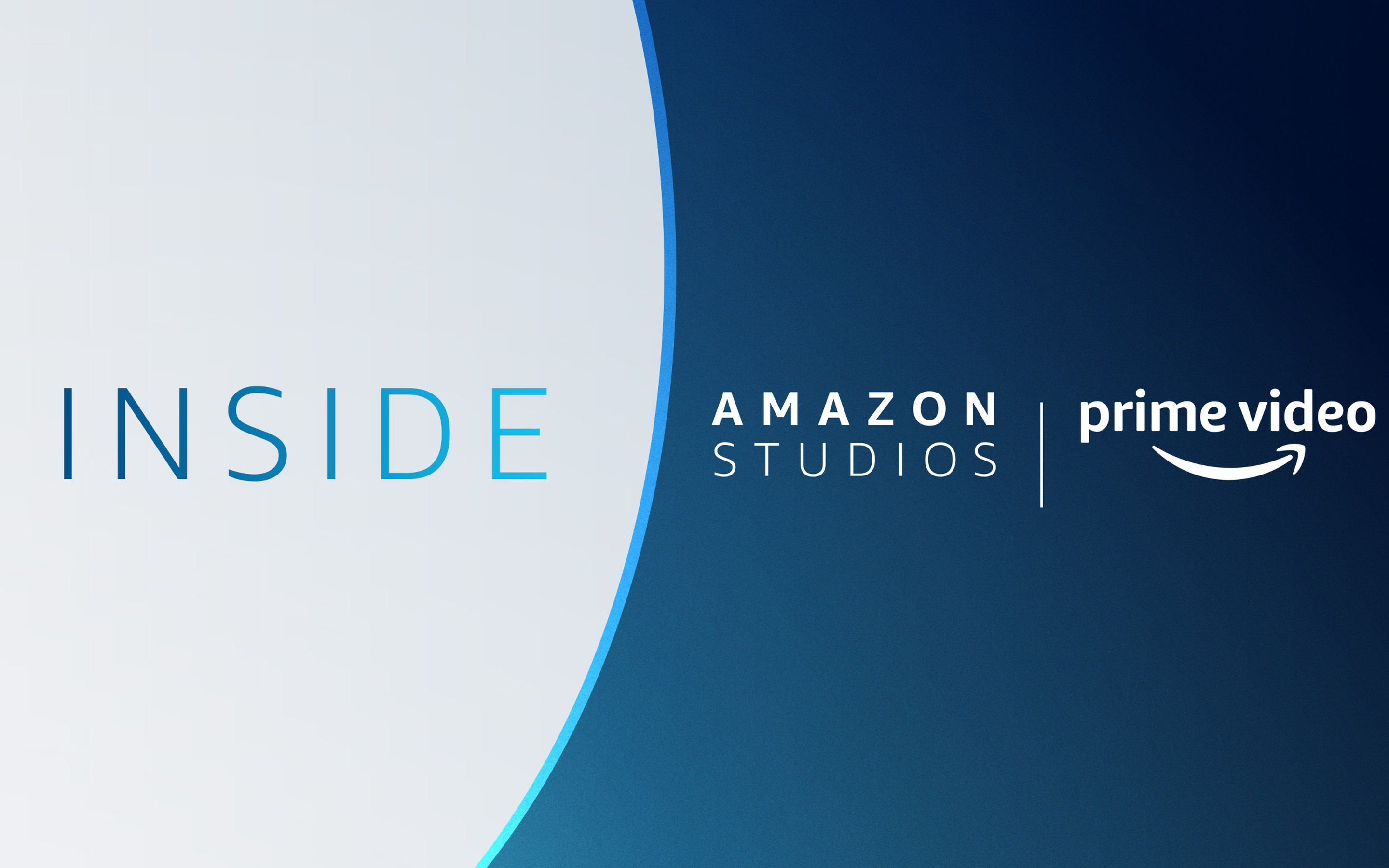 The Inside channel cover: the word Inside on a white arc beside the Amazon Studios and Prime Video marks on deep blue