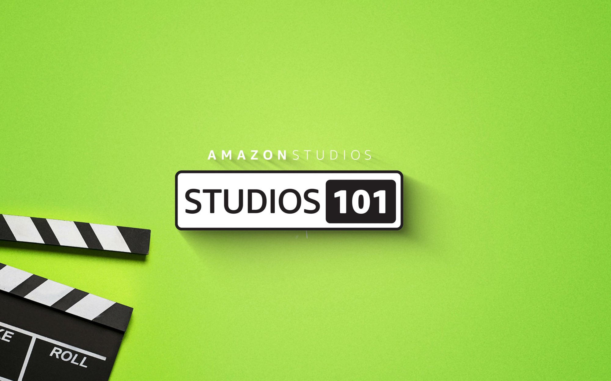 The Studios 101 logo on green with a clapperboard