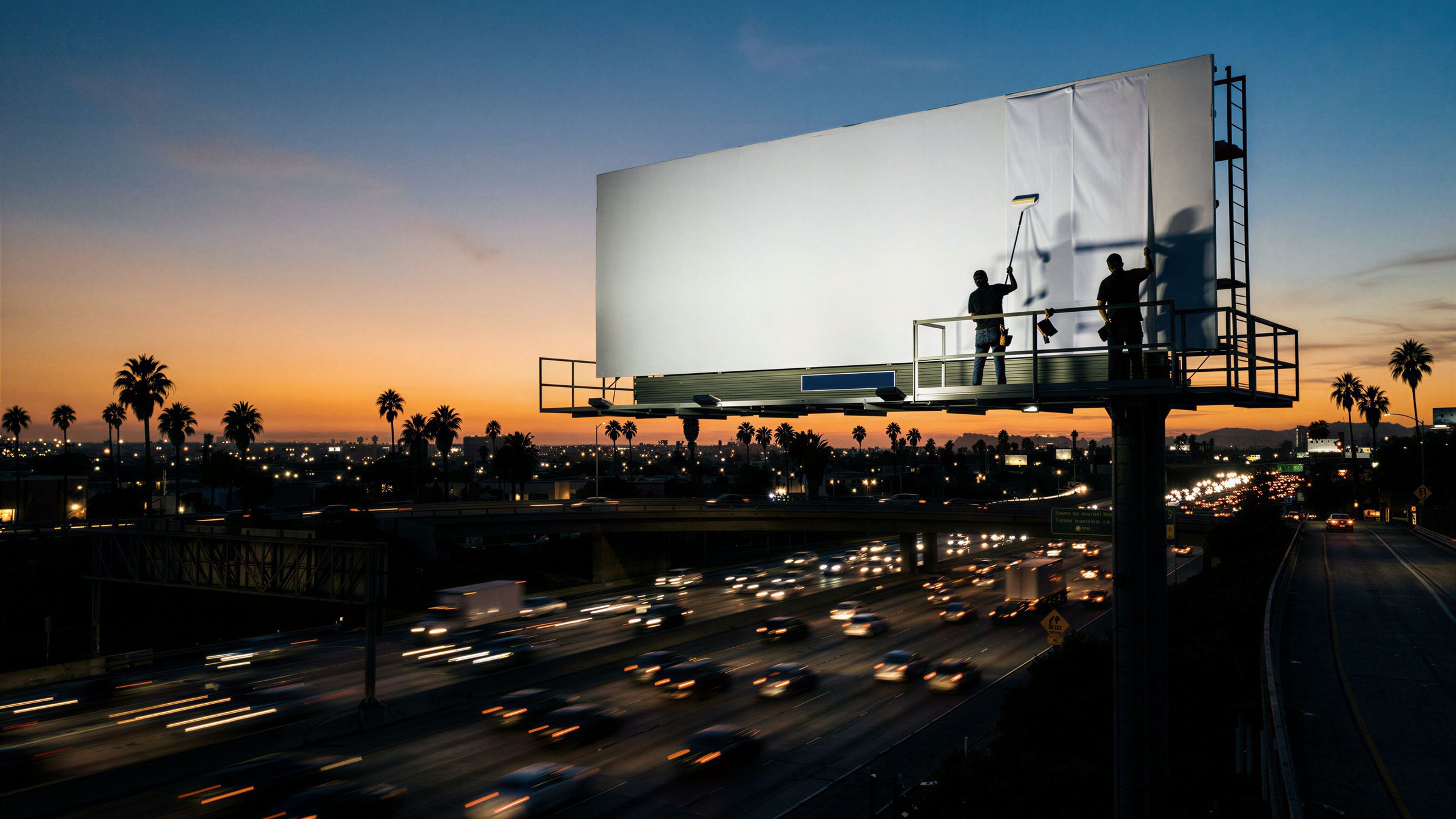 We Are All Kings: the LA Kings billboard with Drew Doughty