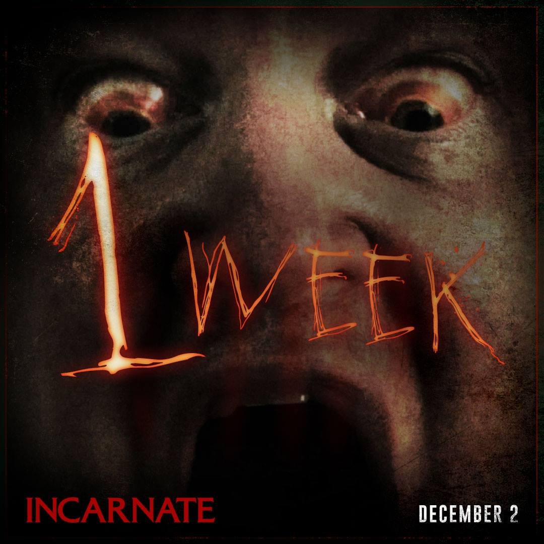 1 Week, written in fire