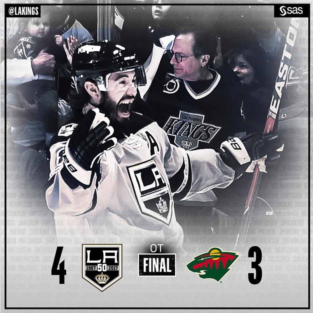 Overtime final against Minnesota, 4 to 3